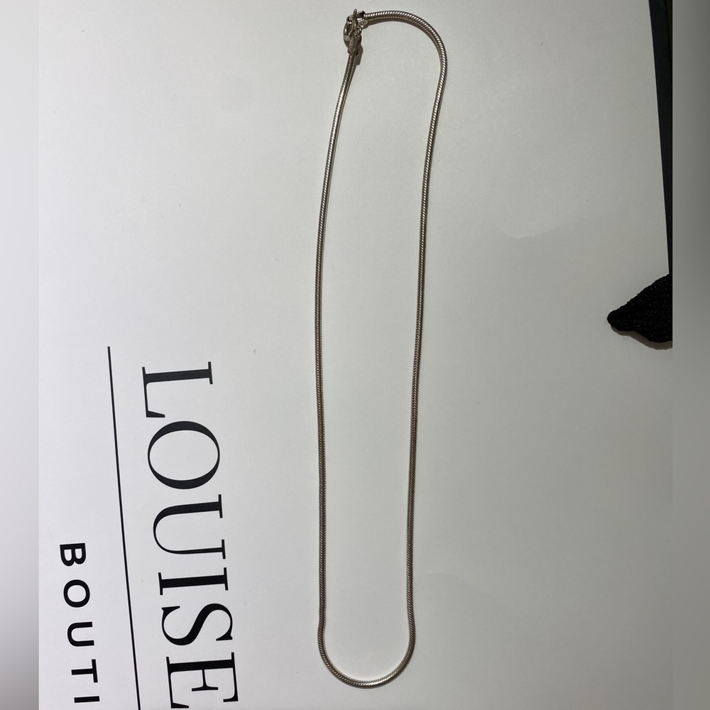 Thick sterling silver chain, 16”